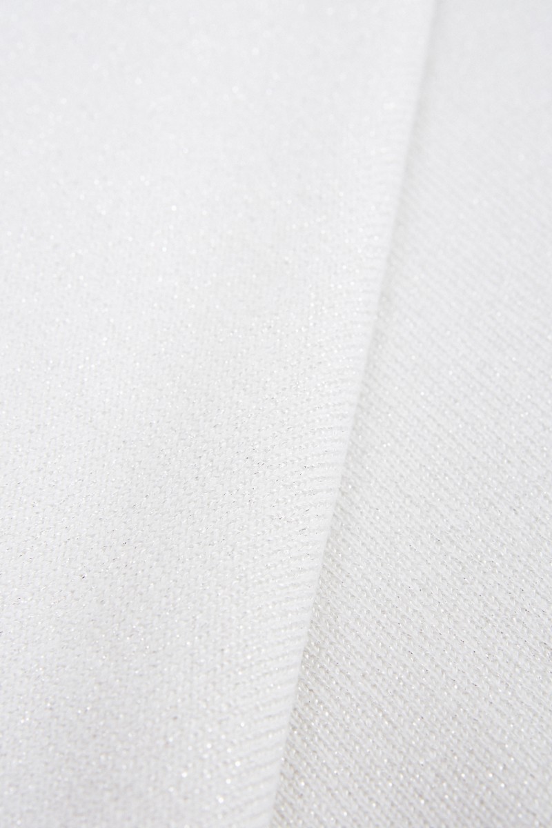 Fabiana Filippi Schal mit Lurex-Details Silber