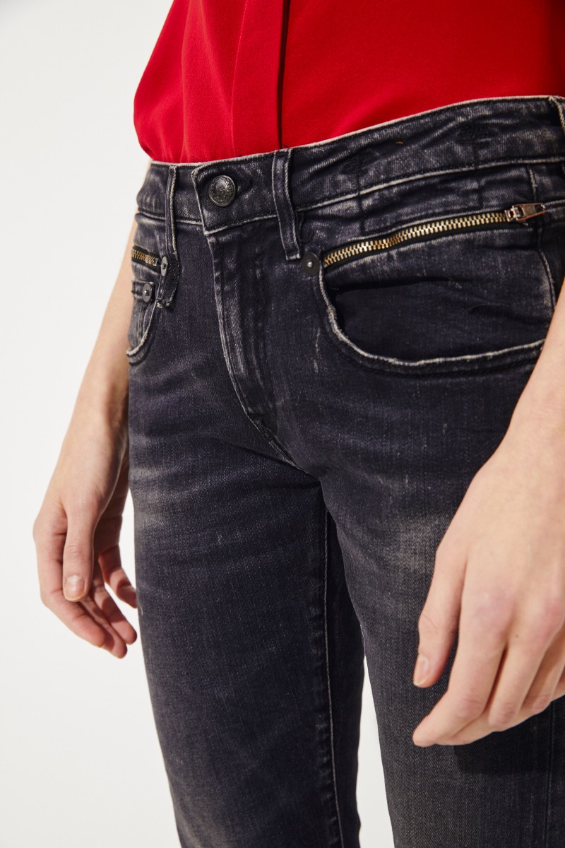 Jeans 'Biker Boy' Schwarz
