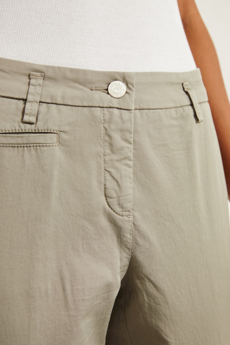 Baumwoll-Hose 'River' Salbei