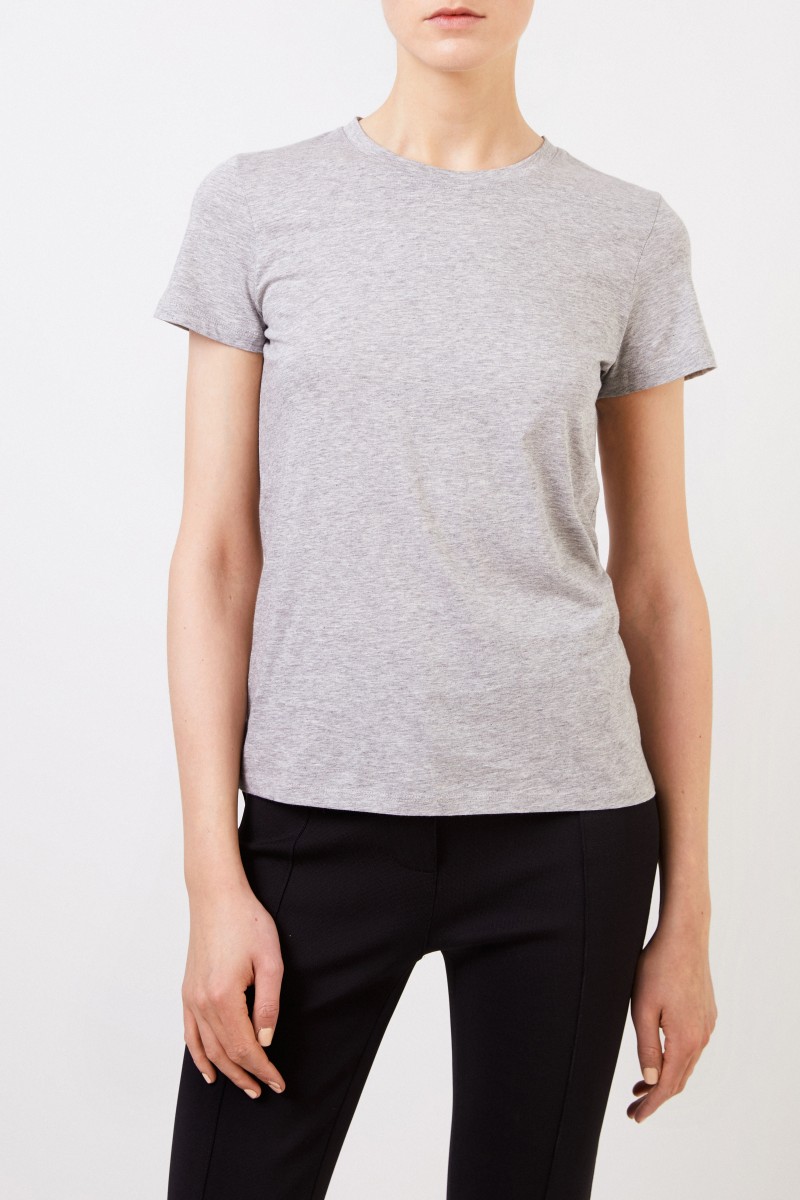 Vince Klassisches T-Shirt Grau