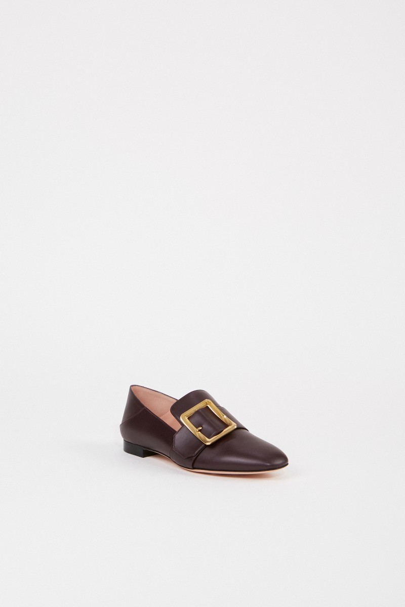 Bally Lederloafer 'Janelle' Violett