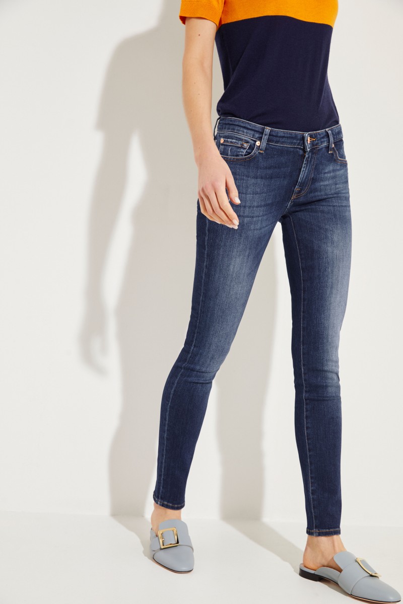 Skinny-Jeans 'Pyper' Blau