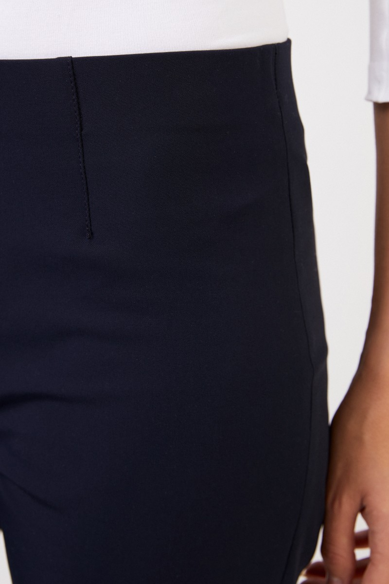 Stretch-Hose 'Sabrina' Marineblau