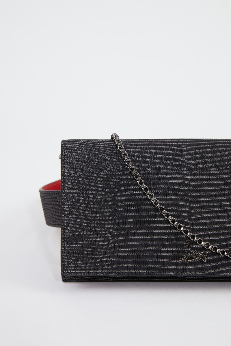 Christian Louboutin Tasche 'Gun Meta' Schwarz