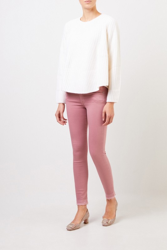 Skinny-Jeans 'Skinny Cropped' Rosneholz