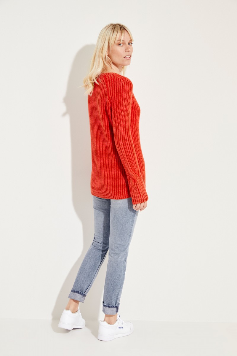 Cashmere-Pullover 'Magdalena' Rot