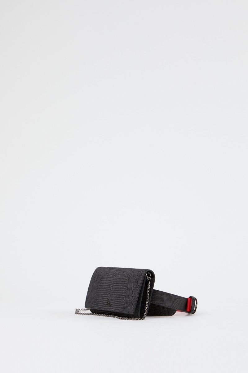 Christian Louboutin Tasche 'Gun Meta' Schwarz