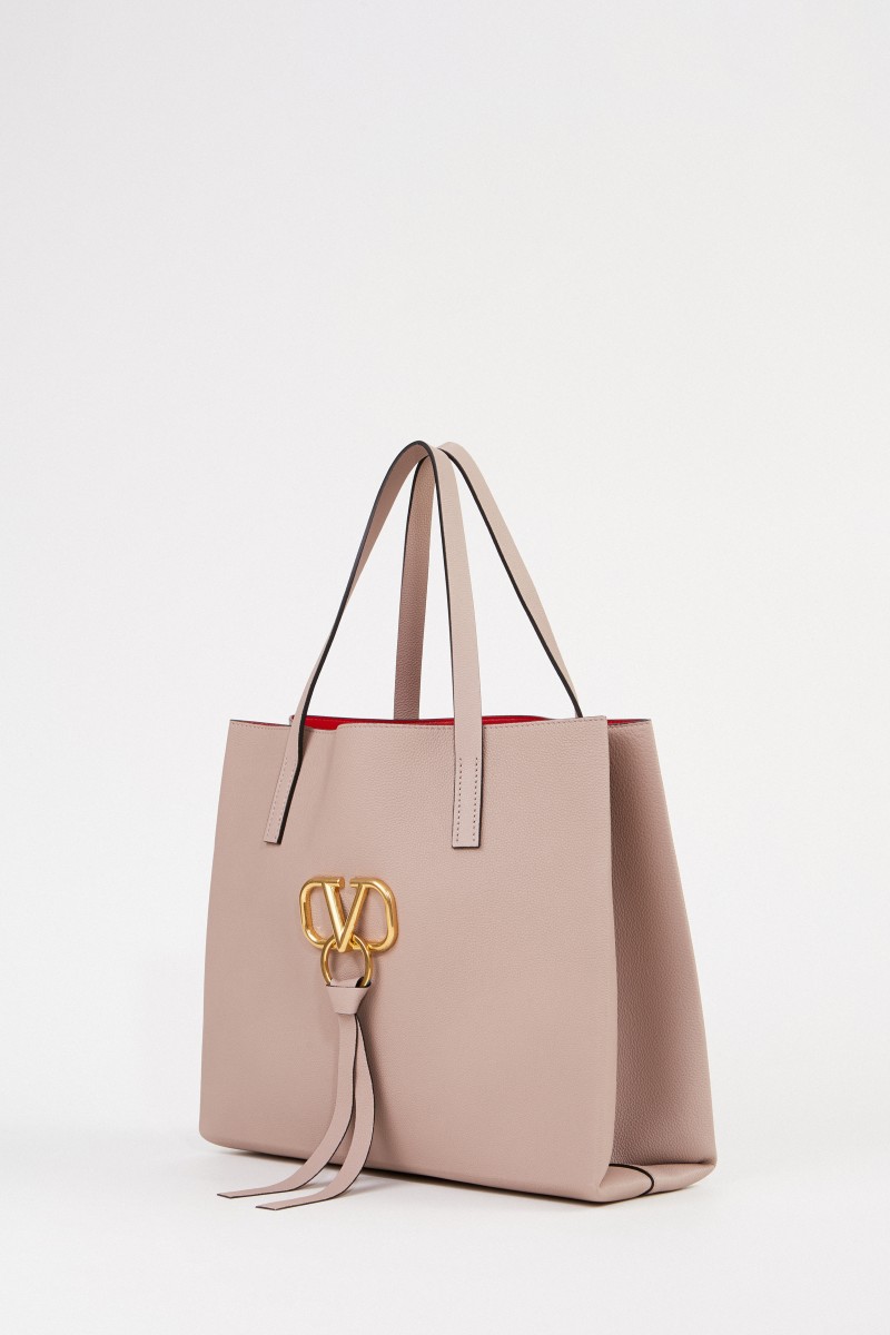 Valentino Shopper mit Logo Puder