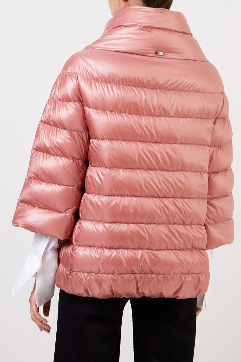Herno Daunenjacke mit Stehkragen Rosé