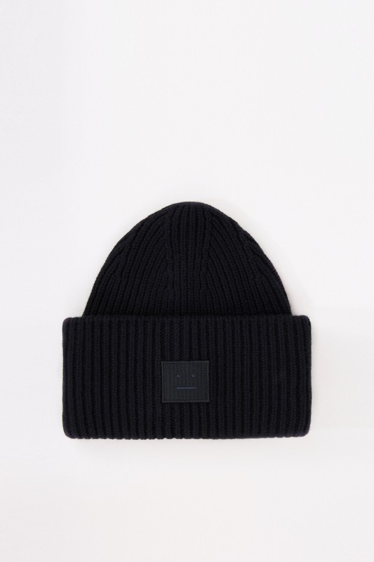 Acne Studios Mütze 'Pansy N Face' Schwarz