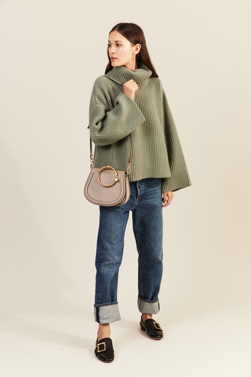 Umhängetasche 'Nile Medium' Motty Grey