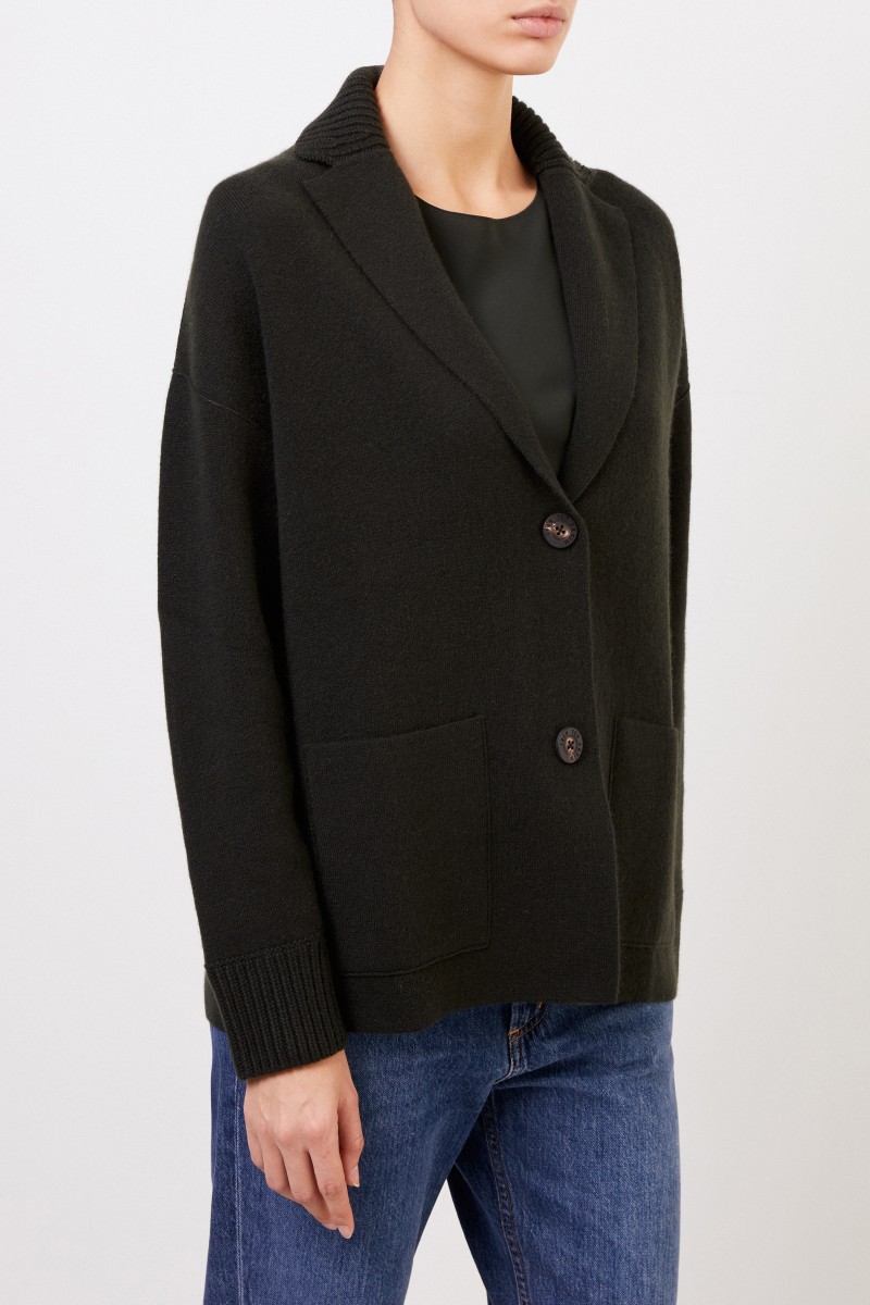 Iris von Arnim Cashmere Doubleface-Cardigan 'Pistacia' Grün