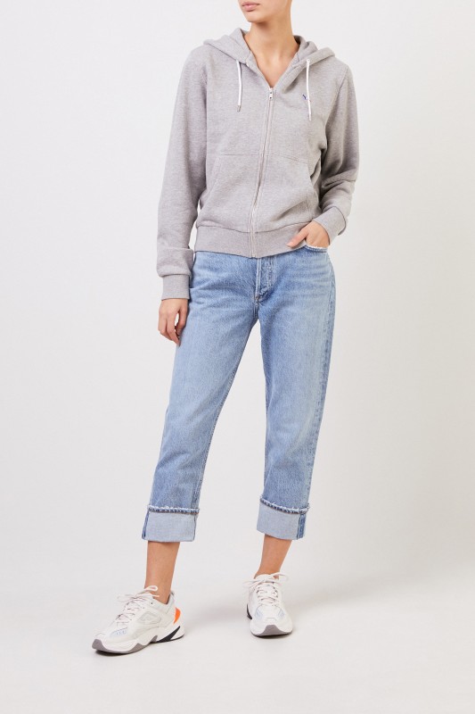 AGOLDE High Rise Jeans 'Riley' Blau
