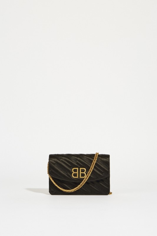 Umhängetasche 'BB Wallet' mit Logo Schwarz