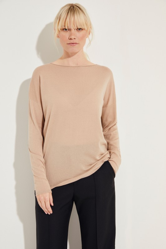 Cashmere-Pullover 'Lana' Braun