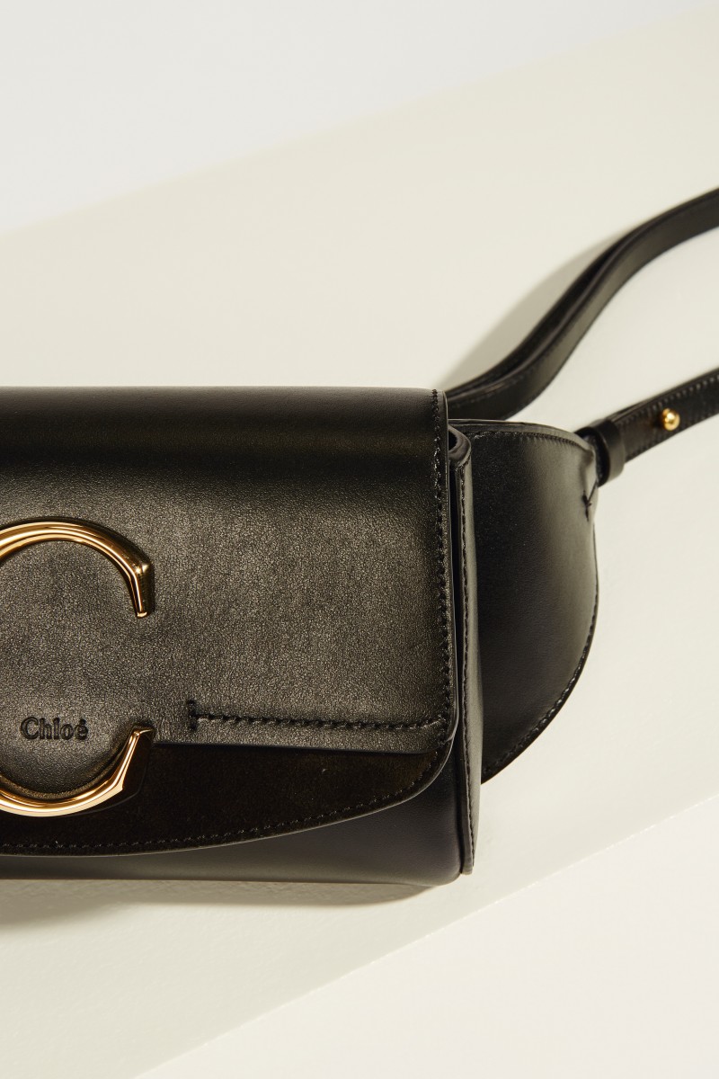Gürteltasche 'Chloé C' Schwarz