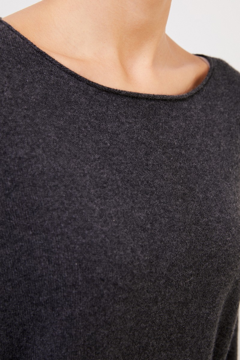 Cashmere-Pullover 'Cayo' Anthrazit