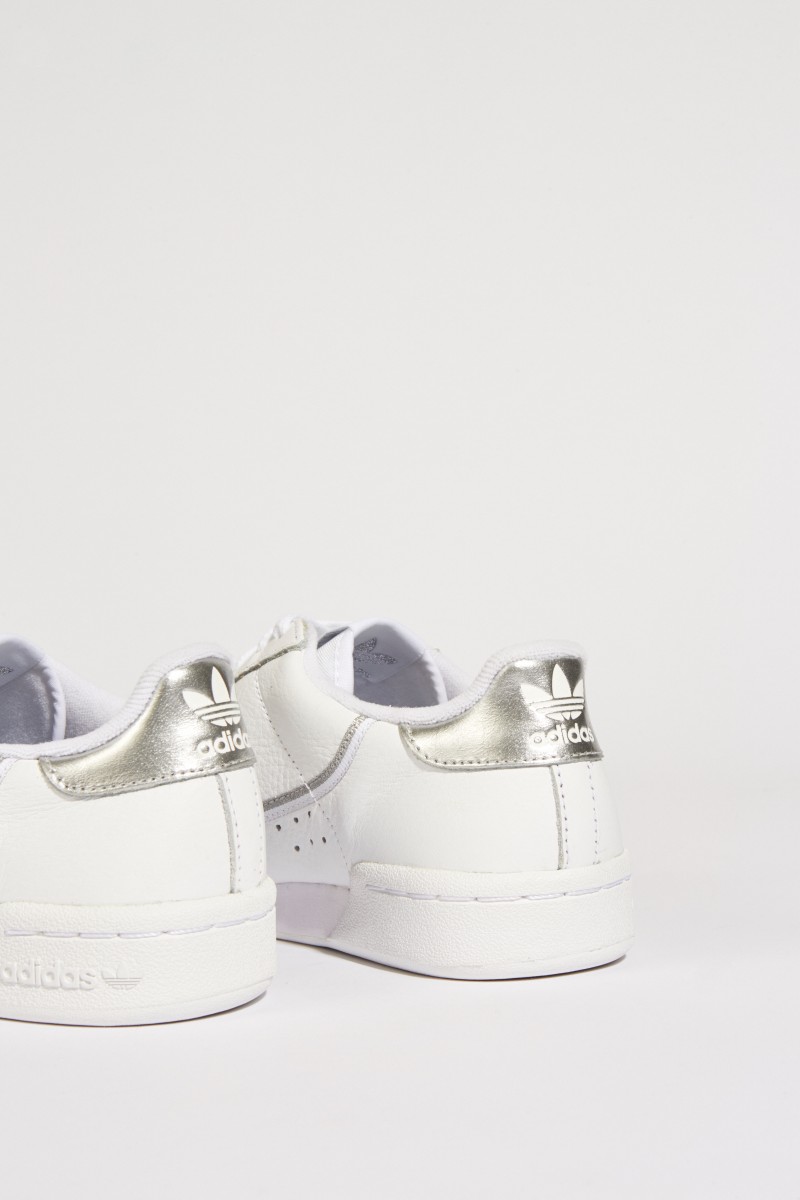 Sneaker 'Continental 80 W' Weiß/Silber