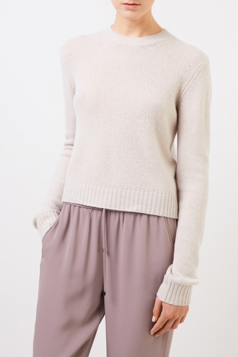 Bottega Veneta Cashmere-Pullover Grau