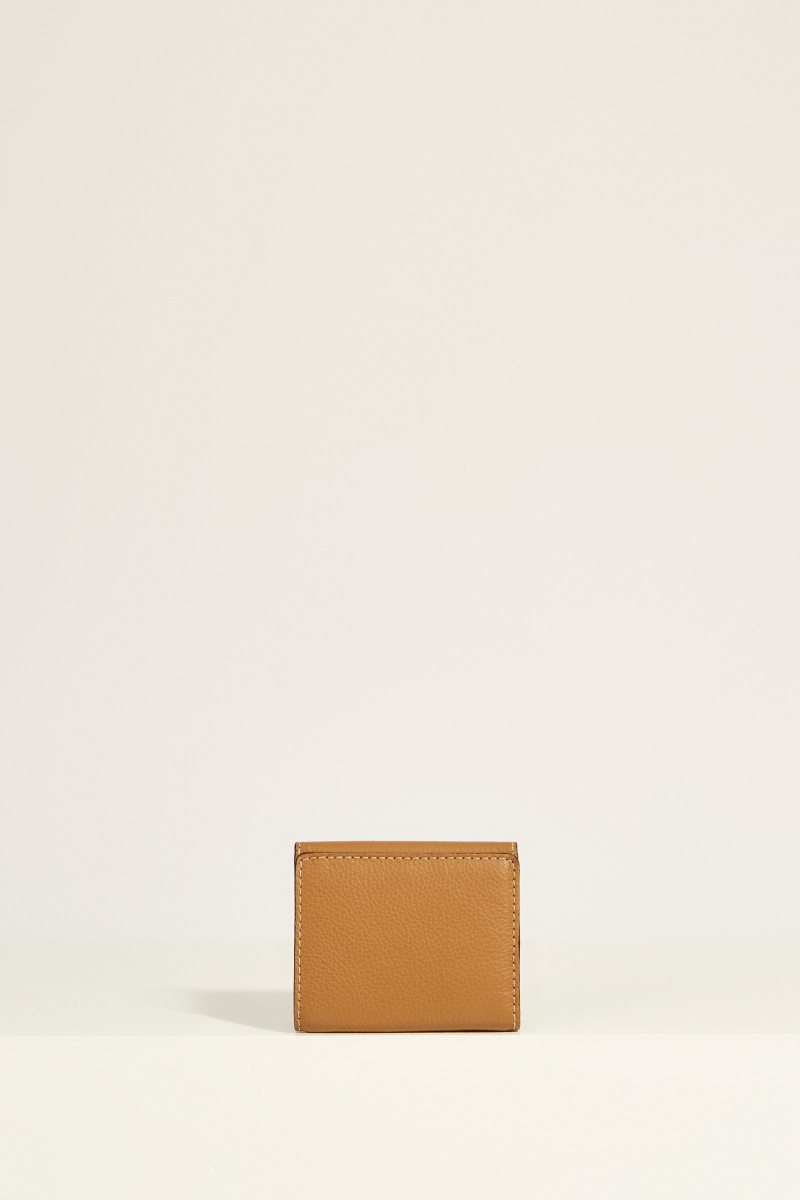Leder-Portemonnaie 'Marcie' Nut