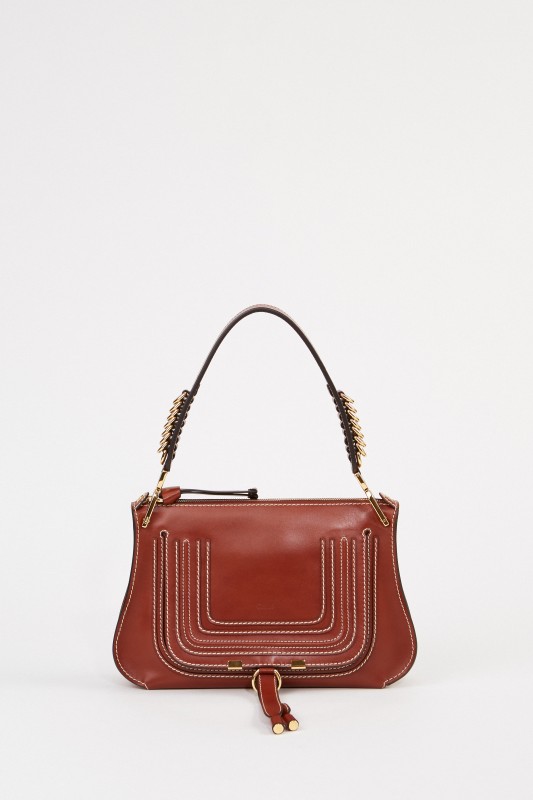Chloé Umhängetasche 'Marcie Shoulder' Sepia Brown