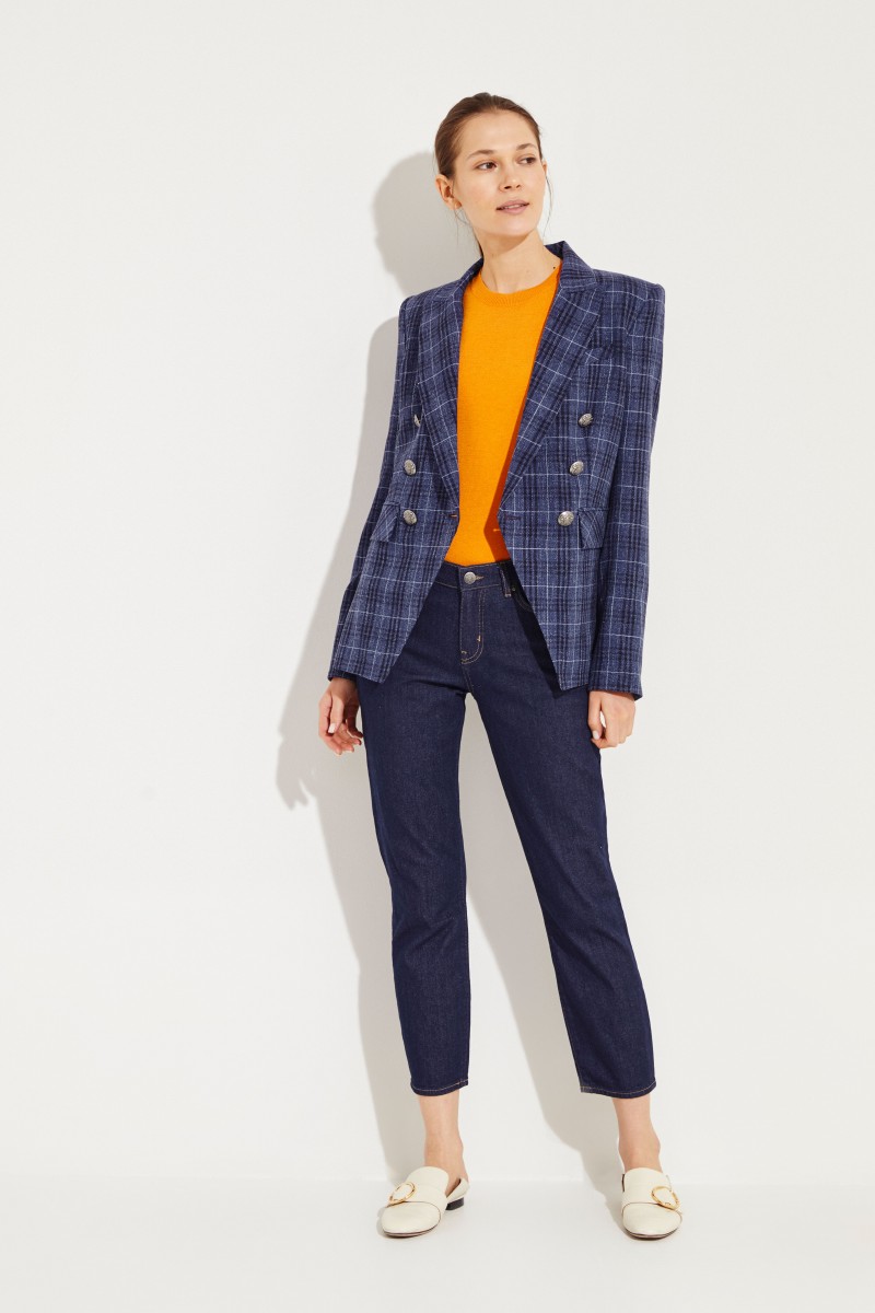 Skinny Boyfriend 'Tomboy' Marineblau