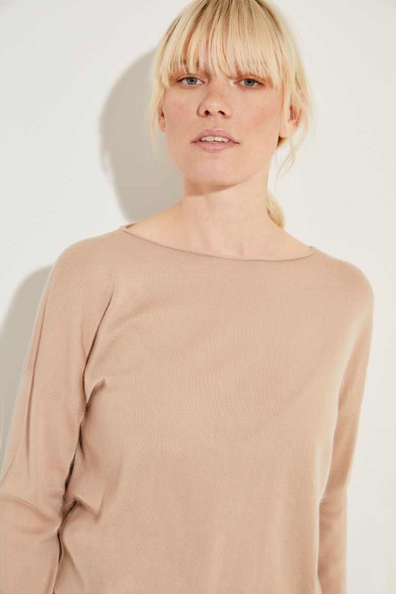 Cashmere-Pullover 'Lana' Braun