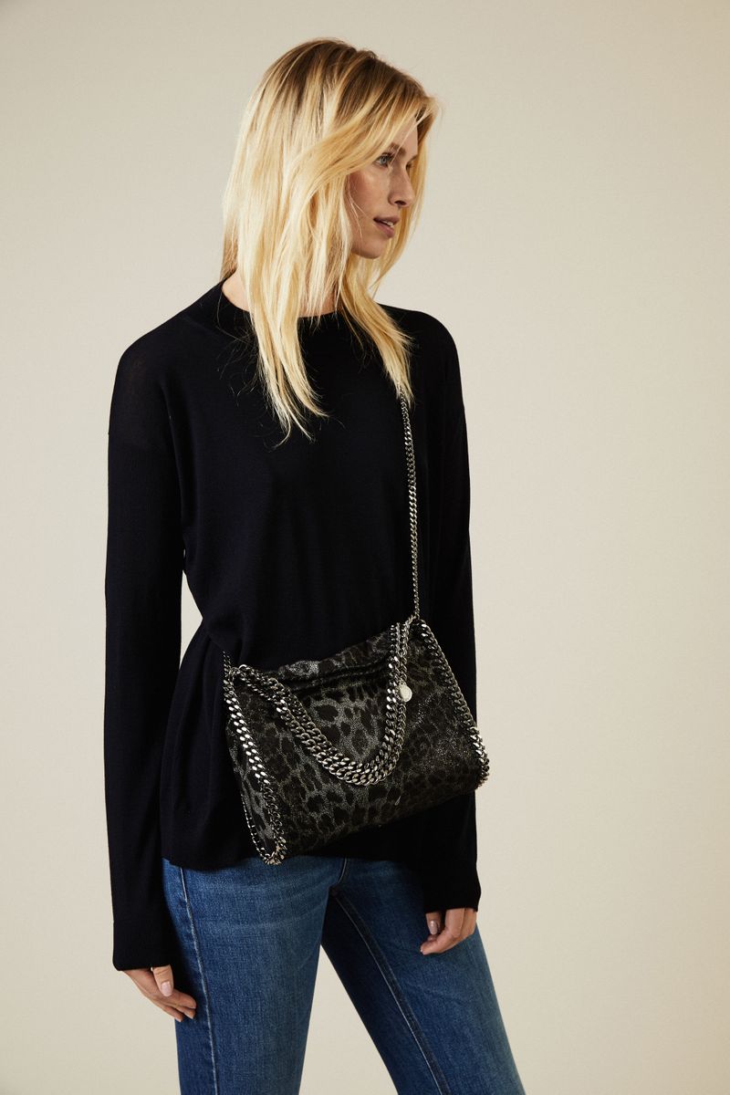 Tasche 'Falabella Mini 3' Leopard
