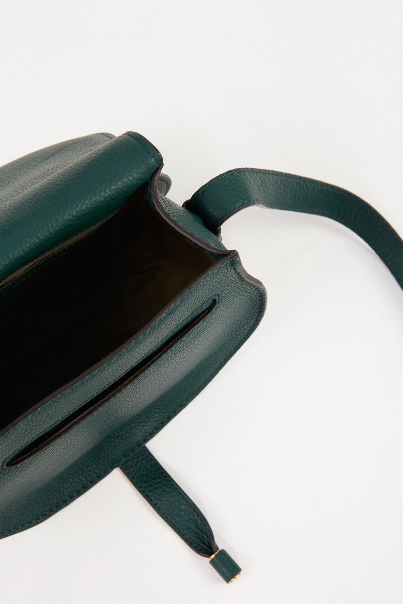 Chloé Umhängetasche 'Marcie Saddle Small' Rain Forest