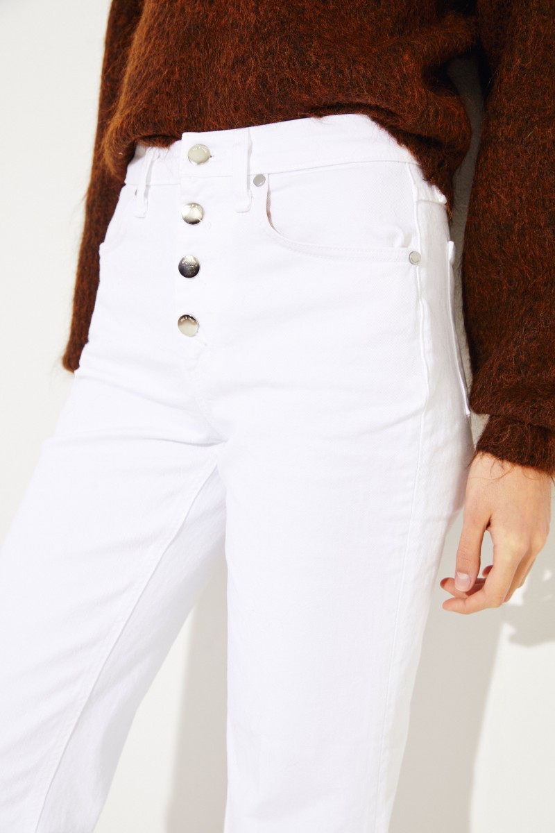 Ankle Jeans 'Justine' Weiß
