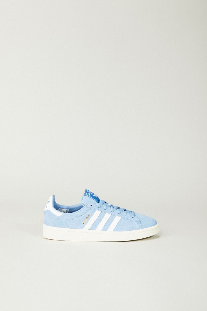 Leder Sneaker 'Campus W' Blau