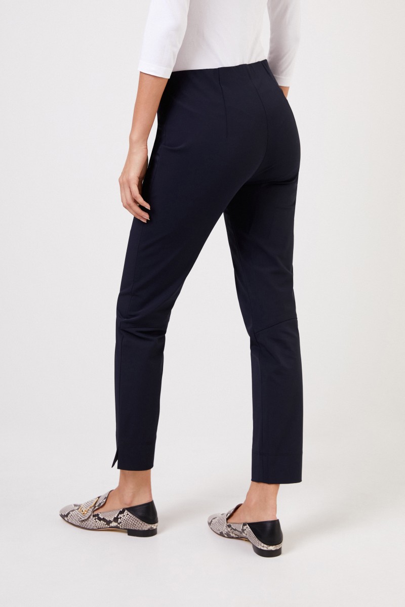 Stretch-Hose 'Sabrina' Marineblau