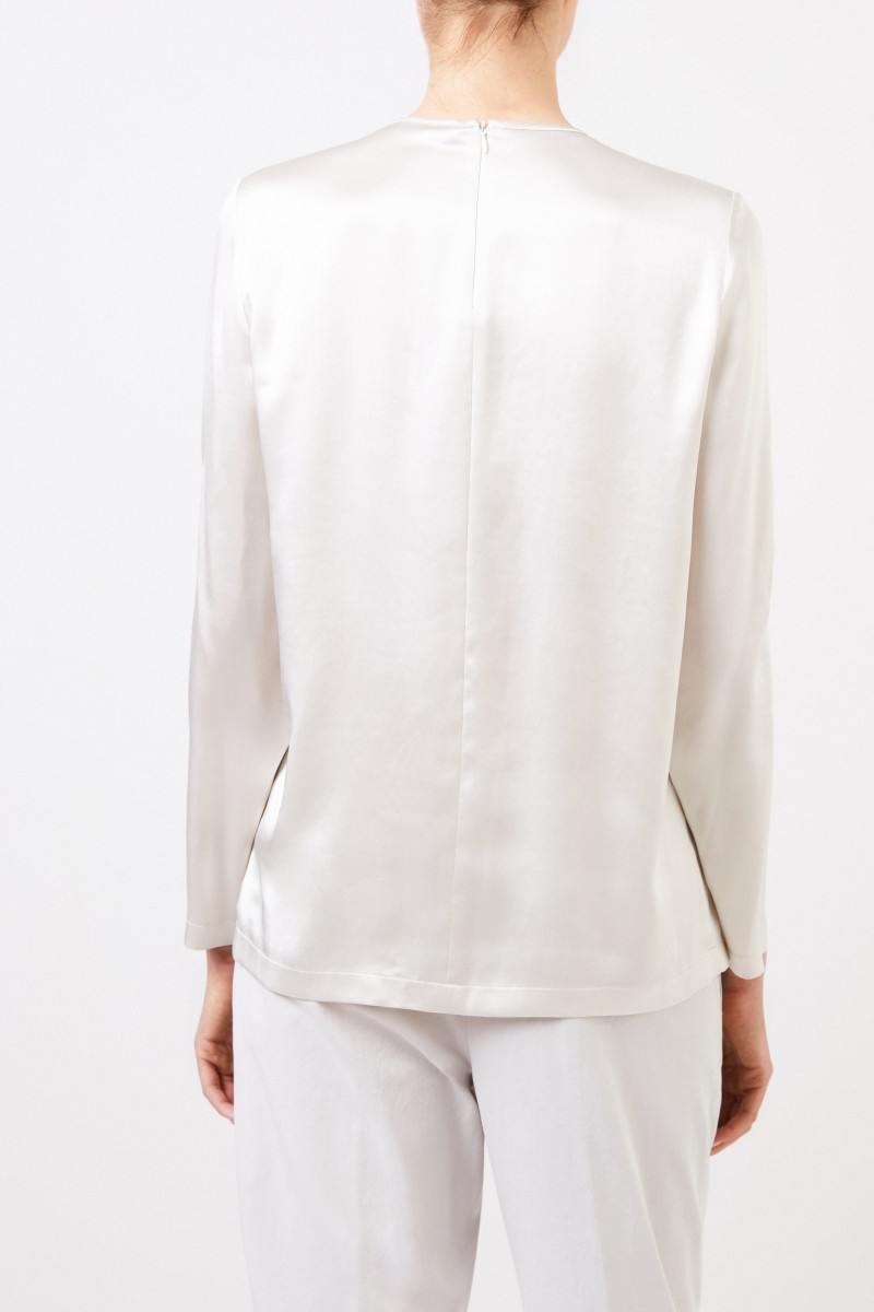 Fabiana Filippi Seiden-Shirt Créme