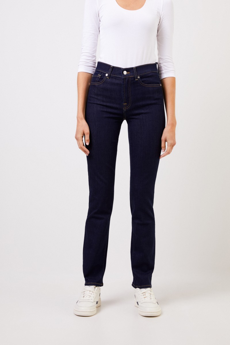 7 for all mankind Jeans 'The Straight' Dunkelblau