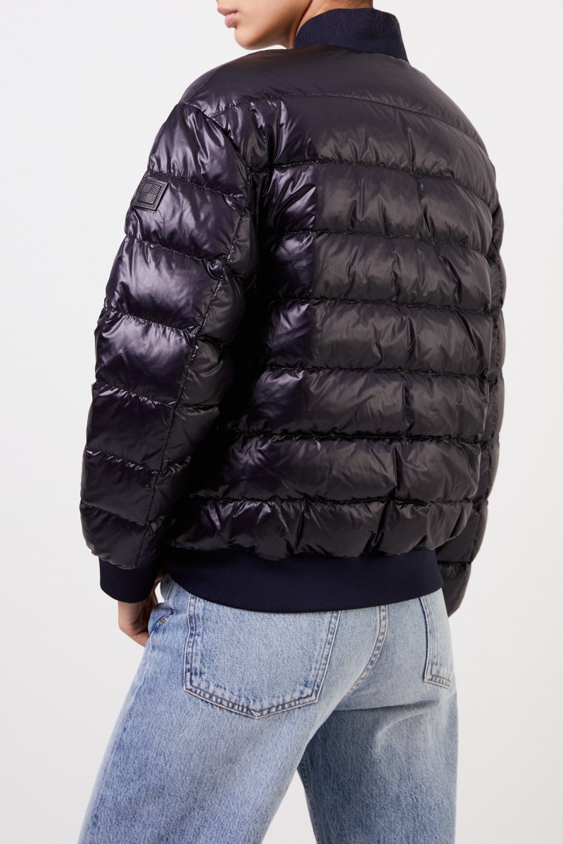 Woolrich Daunen-Bomberjacke 'Alquippa Bomber' Marineblau