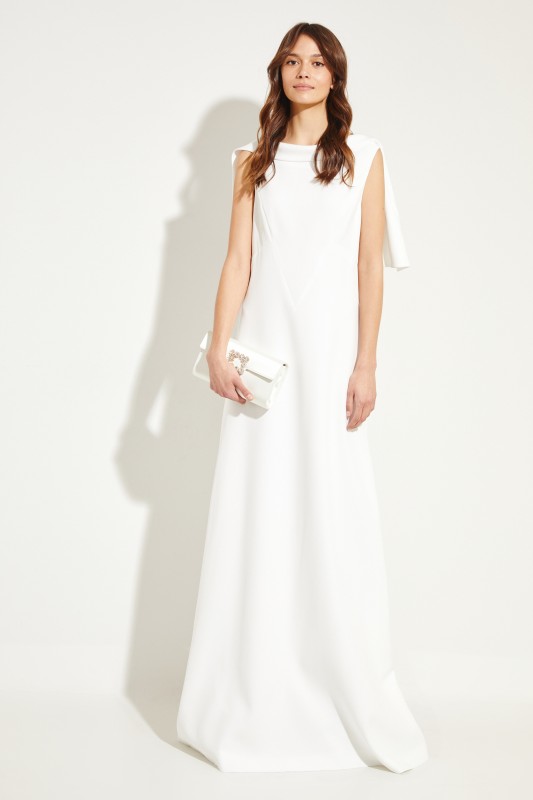 Givenchy Brautkleid mit Rückenausschnitt Weiß