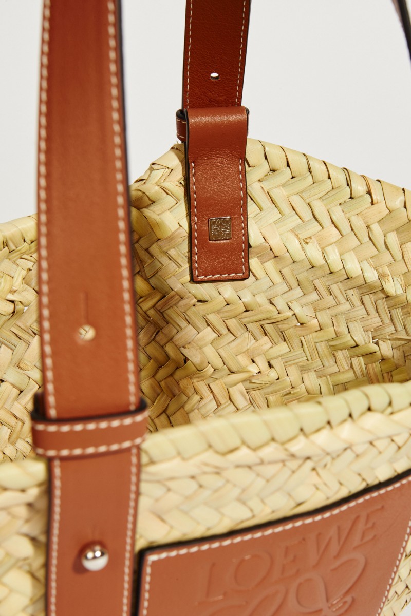 Korb 'Basket Small' Natural/Tan