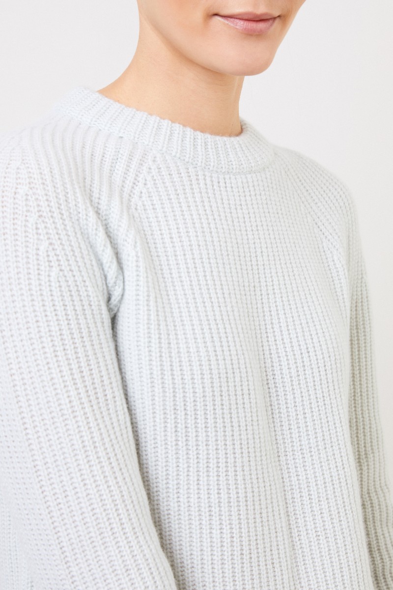 Vince Klassischer Cashmere-Pullover Mint