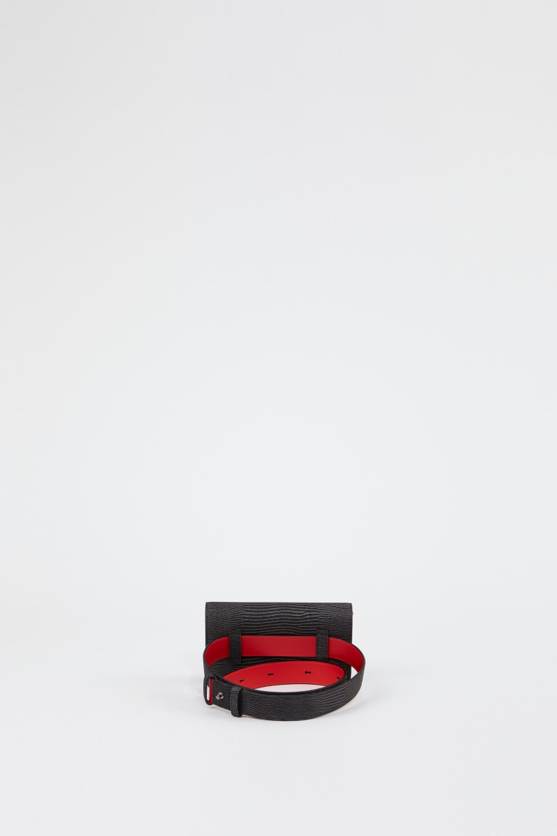 Christian Louboutin Tasche 'Gun Meta' Schwarz