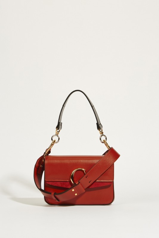 Tasche 'Chloé C Small' Sepia Brown
