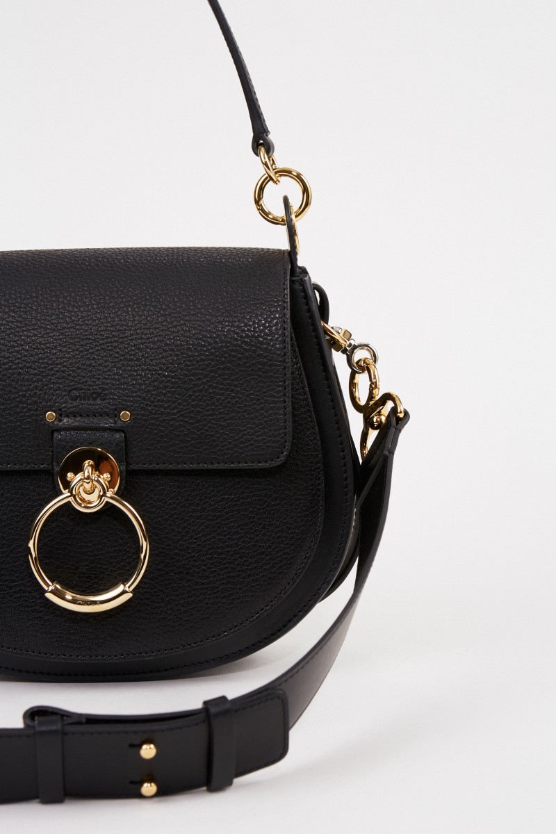 Chloé Umhängetasche ' Tess Large' Schwarz