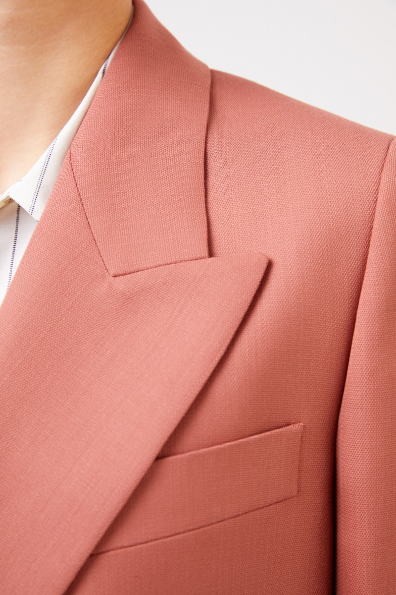 Woll-Blazer Rost