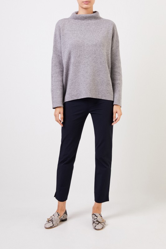 Stretch-Hose 'Sabrina' Marineblau