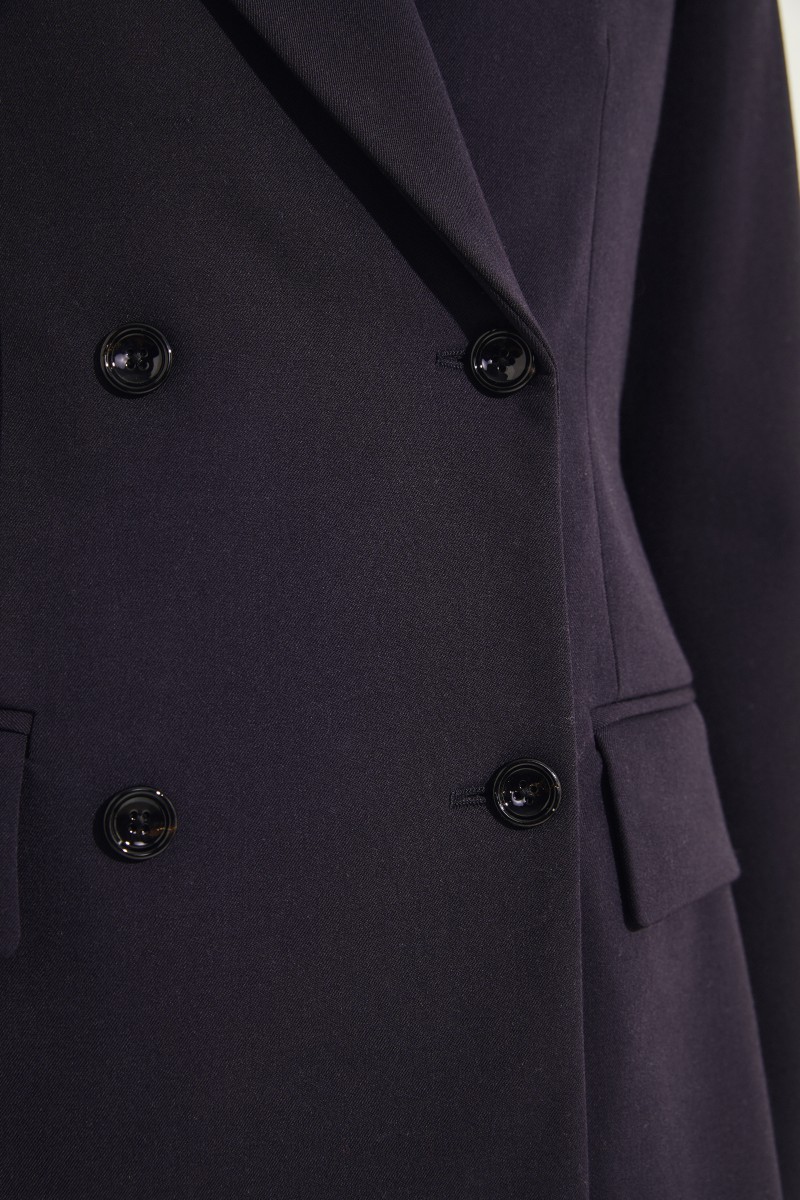 Woll-Blazer 'Hazel' Marineblau