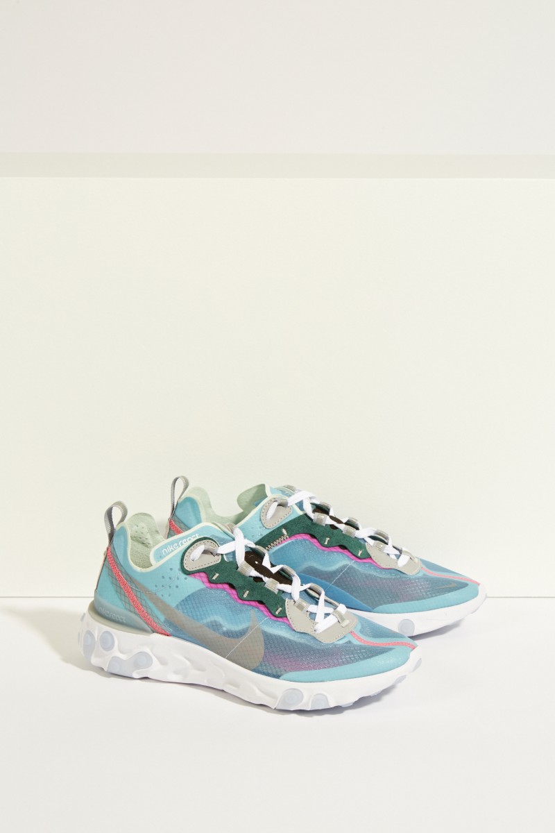 Sneaker 'React Element 87' Blau/Multi