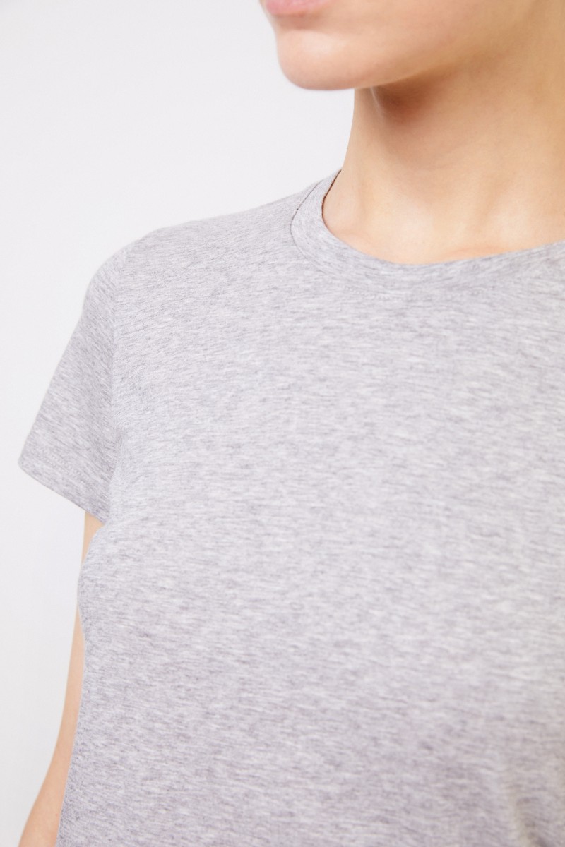 Vince Klassisches T-Shirt Grau