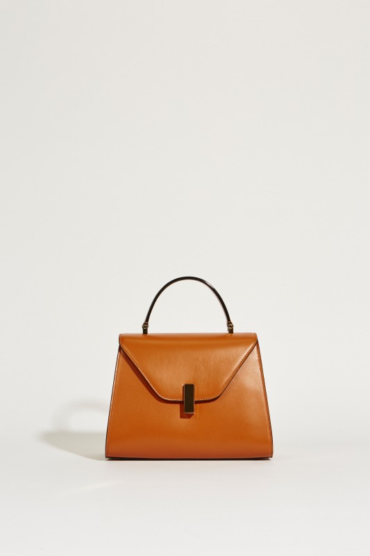 Leder-Tasche 'Iside Medium' Braun