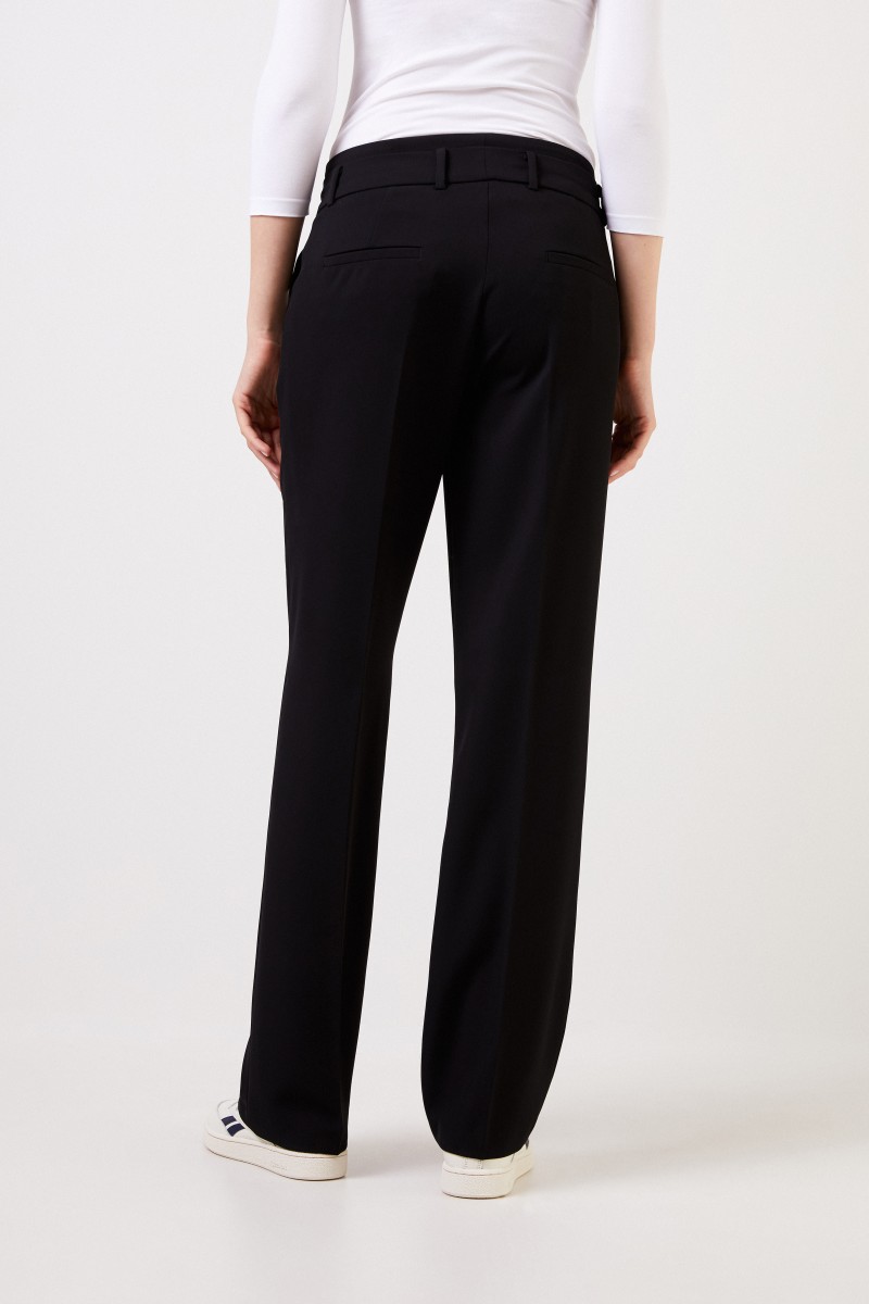 Cambio Klassische Hose 'May' Schwarz