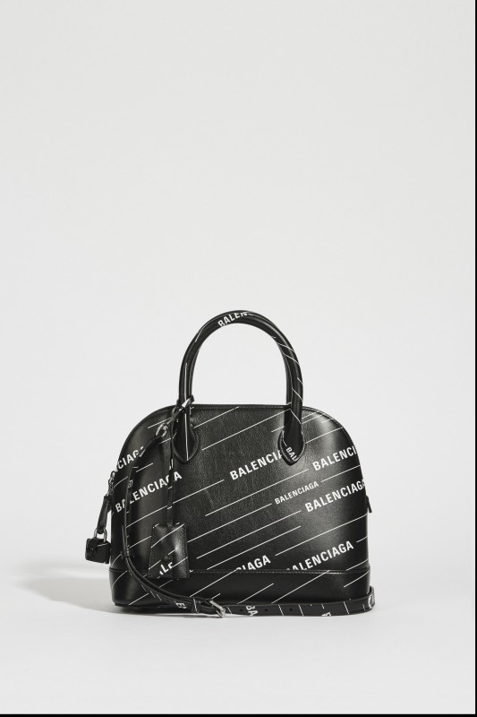 Tasche 'Ville S' mit Logo Schwraz/Weiß