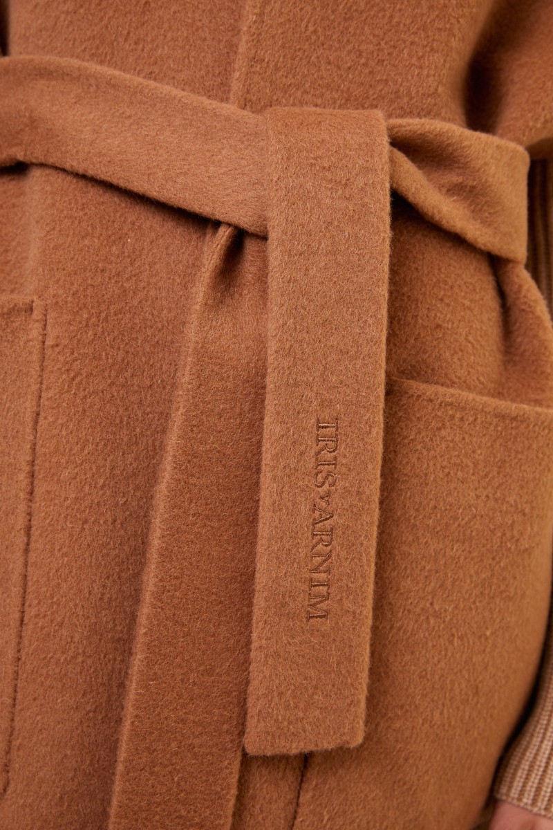 Iris von Arnim Doubleface-Weste 'Barsha' Camel